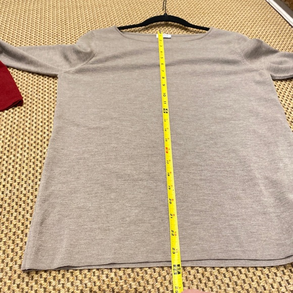 Akris Punto Beige Knit sweater size 14 - Picture 11 of 14